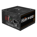 Fonte Gamer Gamdias Cyclops M1-650b 80 Plus Bronze Atx 2.31 Cor Preto 110v/220v