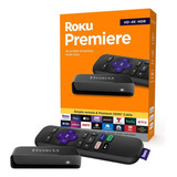  Roku Premiere 3920  4k 0gb  Negro Con 0gb De Memoria Ram