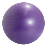Pelota Esferodinamia 85 Cm Fitness Pilates Medicinal Yoga Color Violeta