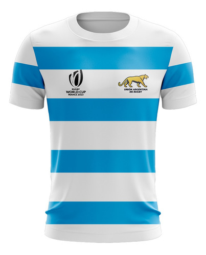Camiseta Los Pumas, Unión Argentina De Rugby, Modelo 01