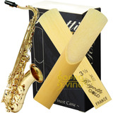 Palheta Rigotti Gold Sax Tenor 3 1/2 Light ( Caixa Com 10 )