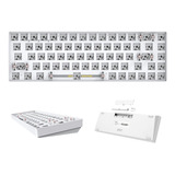 Teclado Mecanico Inalambrico 65% Blanco