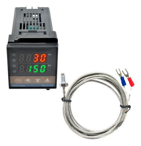 Control De Temperatura Digital Rex-c100 110-240v Salida Rele