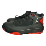 Nike Kids Jordan Max Aura 2 (sg), Black/w-chili Red, Size 6y