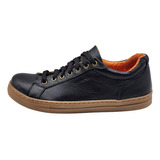 Zapatillas Urbana Cuero Hombre Careva 1111