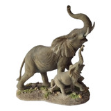 Figura Elefantes Decorativa Hogar