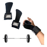 Calleras De Cuero Para Gimnasio Y Crossfit Protectoras Color Negro Talla Unitalla