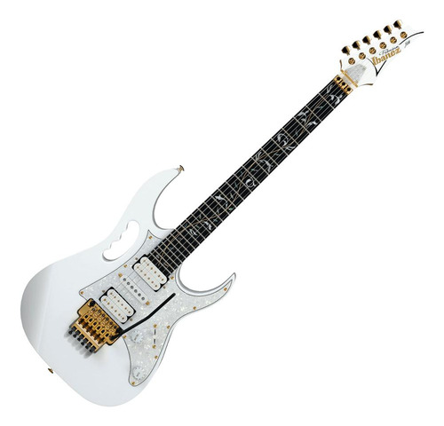 Guitarra Eléctrica Ibanez Jem7vp Signature Steve Vai - White