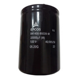 Capacitor Eletrolítico 33000uf 100v Epcos - Giga 