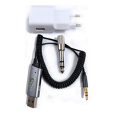 Adaptador Receptor Bluetooth Usb Carro Mesa Som Profissional