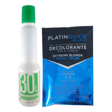 Set Decolorante Azul +  Platinoxide Peróxido  Nutrapel 