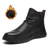 Botas Masculinas, Moda Casual, Inverno, Botas Martin Quentes