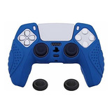 Funda Anti Deslizante Silcona Control Playstation 5 Azul