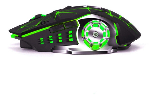 Mouse Gamer Profesional Inalámbrico Iluminación