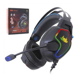 Fone De Ouvido Gamer Headset 7.1 Rgb Pc Ps3 Ps4 Kp-487 Knup
