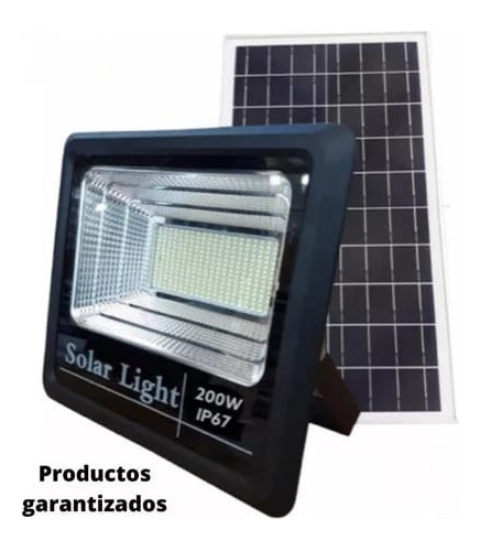 Reflector Led 200w Solar Luz Blanca