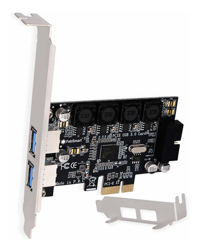 1x 19pin Usb 3.0 Idc Header Y 2x Usb-a Puertos-pcie Usb 3.0 