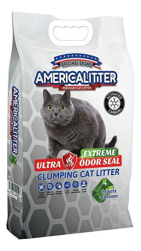 America Litter Odor Seal Extreme 7 Kg De Peso Neto X 7kg De Peso Neto  Y 7kg De Peso Por Unidad