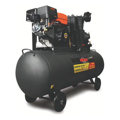 Compresor De Aire 13 Hp Motor A Gasolina (300 Lts) Mikels Color Negro Frecuencia 0 hz | Meses sin interés