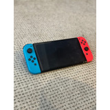 Nintendo Switch Oled 64gb - Controle Azul E Vermelho Neon