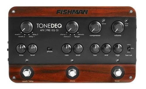 Fishman Pro-deq-afx Pedal Preamp Tonedeq Eq Guitarra Acustic