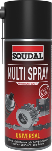 Multispray Lubricante Afojatodo Soudal 400ml C/6pzas