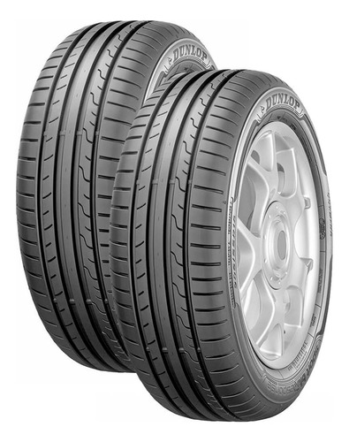 Paquete 2 Llantas Dunlop 205/55r16 Sport Bluresponse 91w Sl