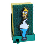 Porta Esponja Homero Arbusto Simpson Impresion 3d