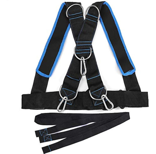 Training Sled Harness Vest With Pull Strap, Tire