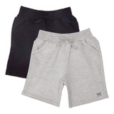 Kit 2 Bermudas Infantil Algodão 5e1d1ben Hering Kids