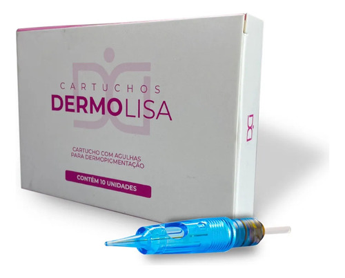 Cartucho Dermopigmentaçao Dermolisa 1rl C/ Anvisa 10un