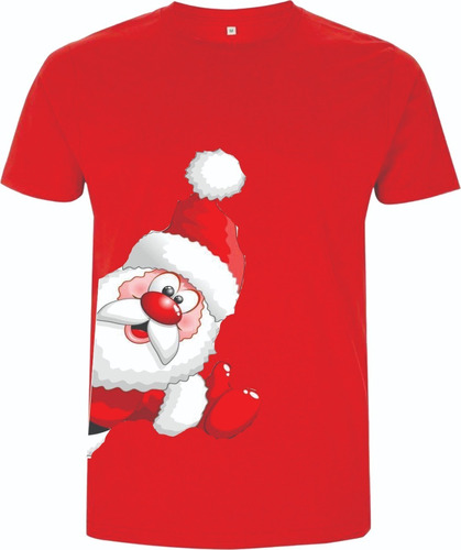 Camisetas Navideñas Papa Noel Santa Ii Dama Hombre Y Niños