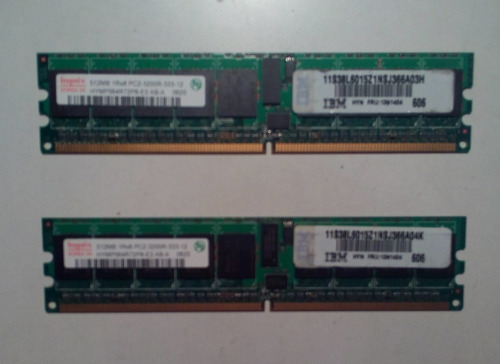 Memoria Servidor Ibm Xseries 512mb Ddr2 333 Fru:13n1424