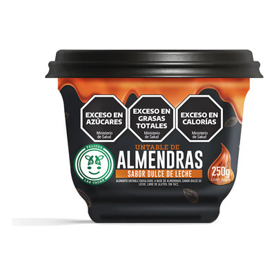 Untable De Almendras Sabor Ddl Felices Las Vacas 250g | MercadoLibre
