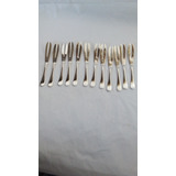Conjunto 12 Garfos Prata 90 Fracalanza Para Escargot Antigo