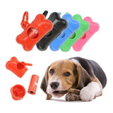 Dispensador De Bolsas Mascota + 2 Bolsas