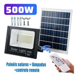 Luminária Solar Parede Sensor Presença 500w 248led