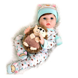 Reborn Bebe Realista  Baby Doll 55 Cm Ropa Accesorios 