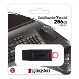 Pendrive Kingston Usb 3.2 Datatraveler Exodia Dtx/256gb