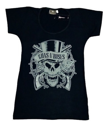 Remera Mujer Guns N' Roses Rockafull