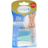 Amope Pedi Perfecto Electrónico Lima De Uñas Recambios, 3 Un