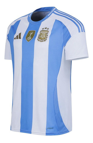 Camiseta Argentina 3 Estrellas Campeones Del Mundo 2024