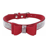 Pequeño Collar De Perro Cachorro Con Diamantes De Imitació