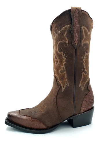 6220 Bota Vaquera Lr Montana Chocolate