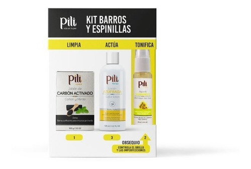 Kit Pili Barros Y Espinillas - mL a $29200