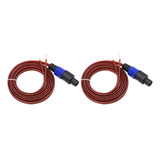 Cable De Altavoz Speakon 2x Speakon, Cable De Extremo Abiert