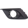 Bisel Luz Antiniebla Para Mazda 3 2 -2016 Color Negro Mate Mazda 2