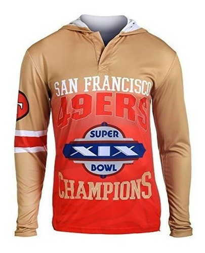 Nfl San Francisco 49ers Super Bowl Xix Champions Sudadera