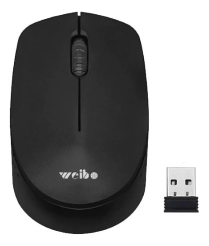 Mouse Inalambrico Ergonomico Bluetooth Receptor Usb Ratón 