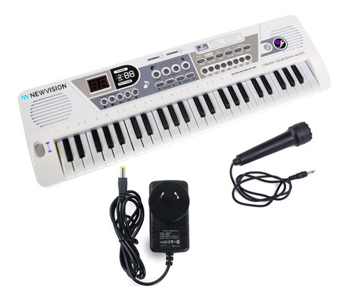 Teclado Musical Piano Juguete Organo Infantil 49 Teclas Mic